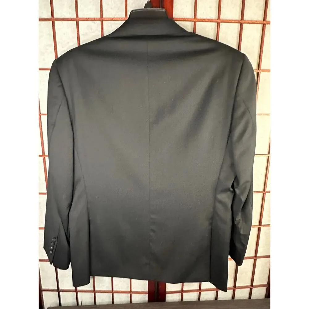 Joseph  A Bank Slim fit suit jacket 40 Short Charcoal Gray